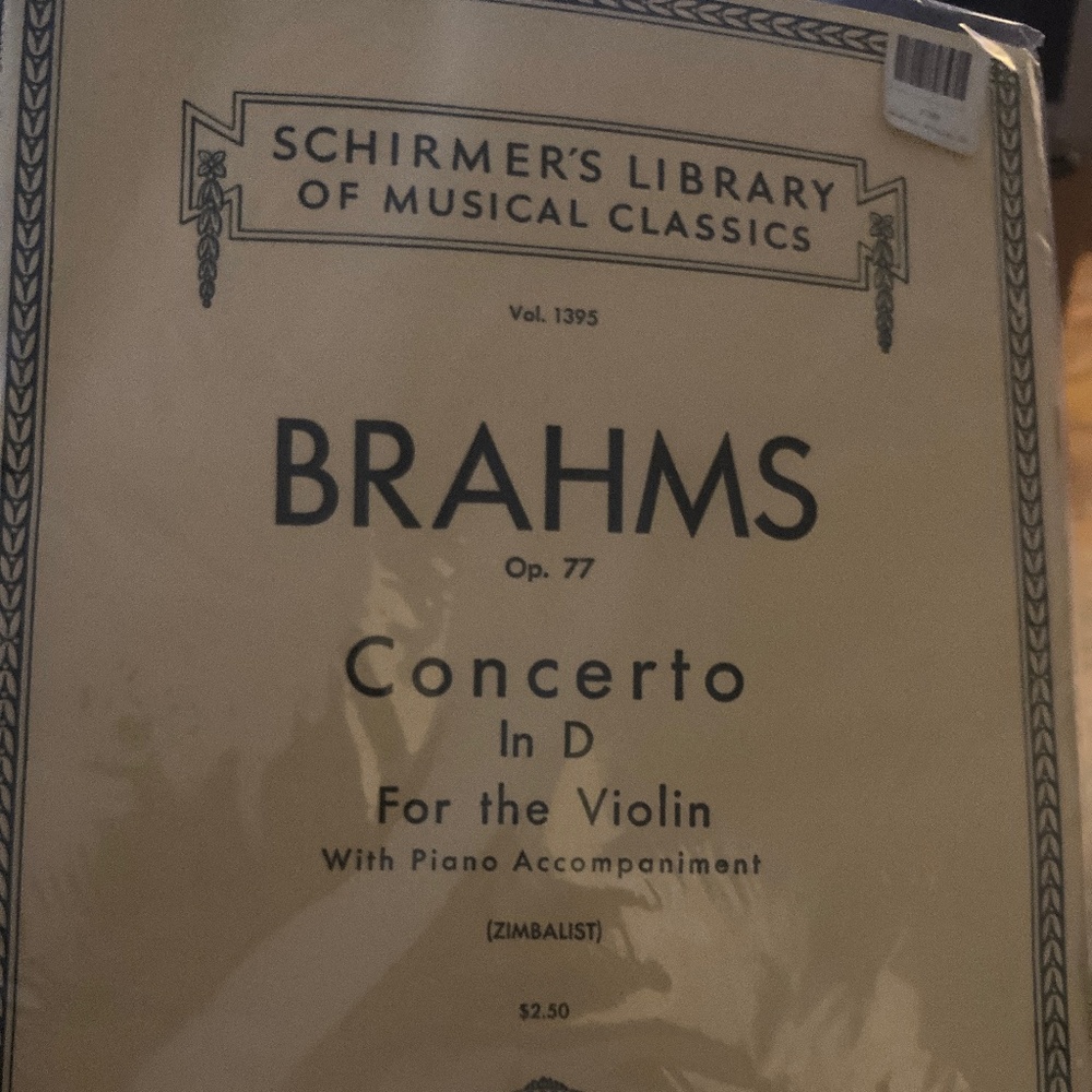 Brahms - Concerto In D